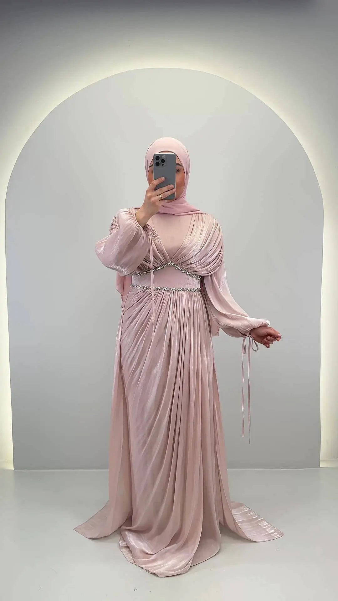 Meslina Abendkleid Rosa