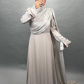 Sadem Abendkleid Beige