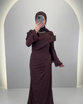Sanya Abendkleid Braun