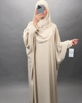 Sila Abaya Set mit Khimar Beige