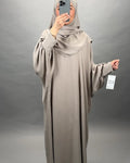 Sila Abaya Set mit Khimar Taupe