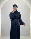 Simla Abaya Schwarz