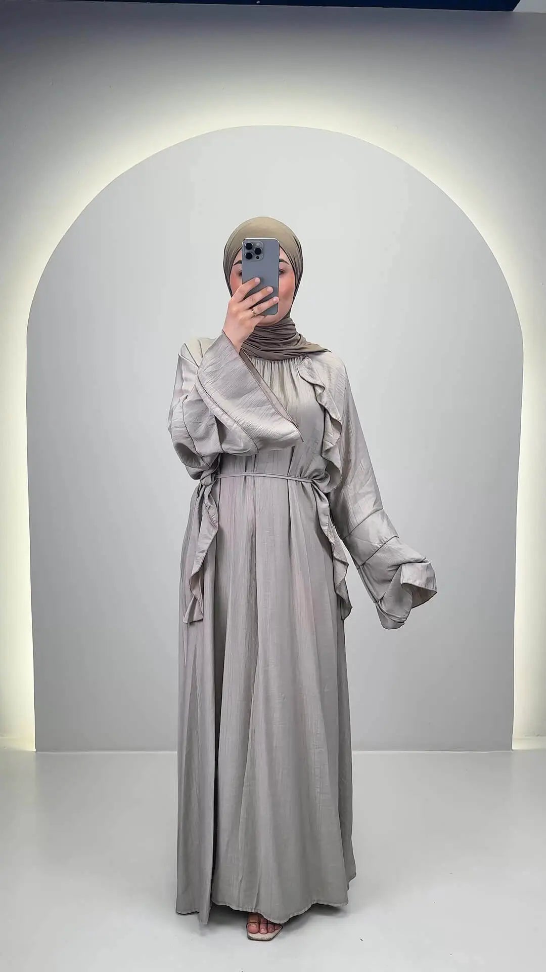 Giona Dress Taupe