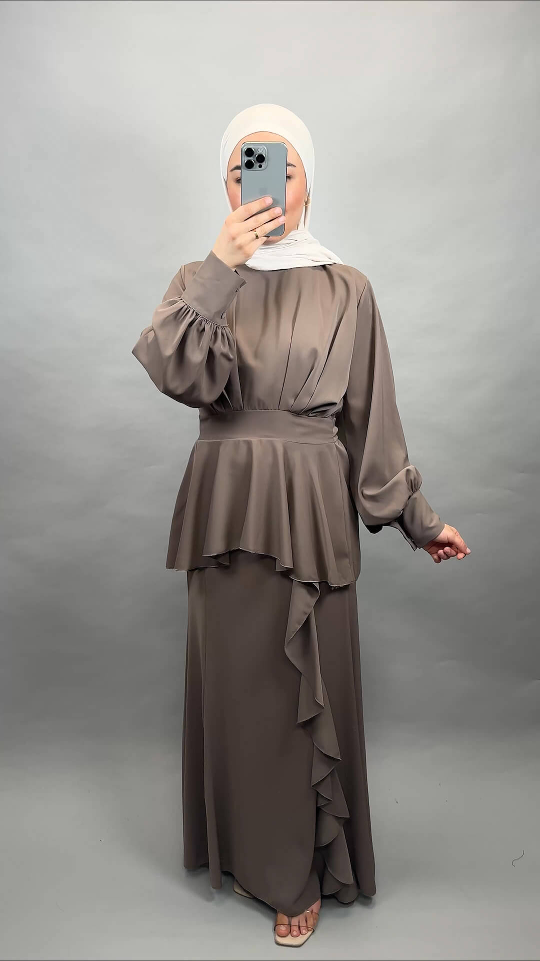 Misa Zweiteiler Taupe