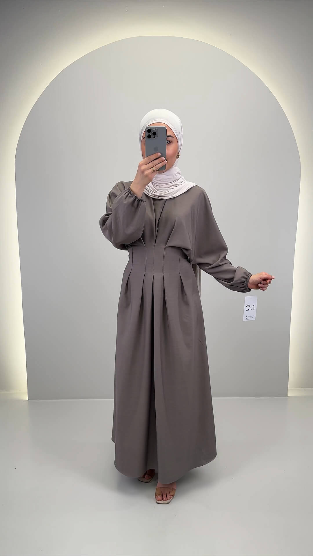 Loya Kleid Taupe