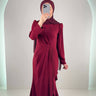 Valeria Abendkleid Bordo
