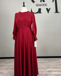 Vera evening dress Bordo