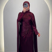 Emira Evening dress Wine Red