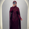 Emira Evening dress Wine Red