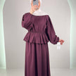 Mirza Outfit Wine Red