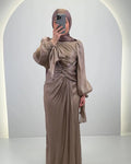 Yildiz Abendkleid Taupe